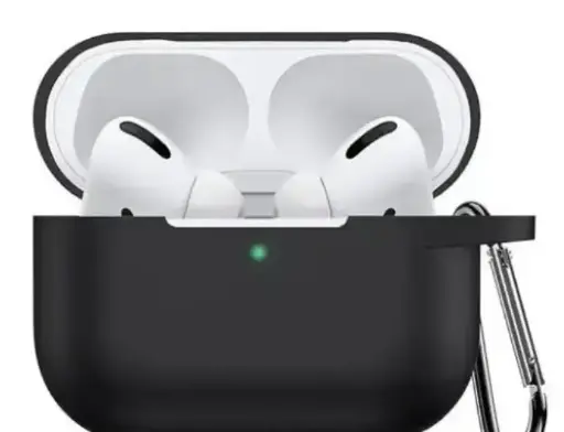 Airpod Pro with Silicon Case True Wireless Bluetooth Earphones with 3 Hours of Playtime & Compatible for all Smartphones (White, Free Silicon Cover)